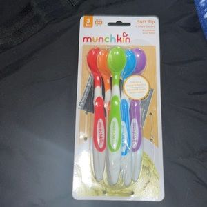 Soft tip infant spoons